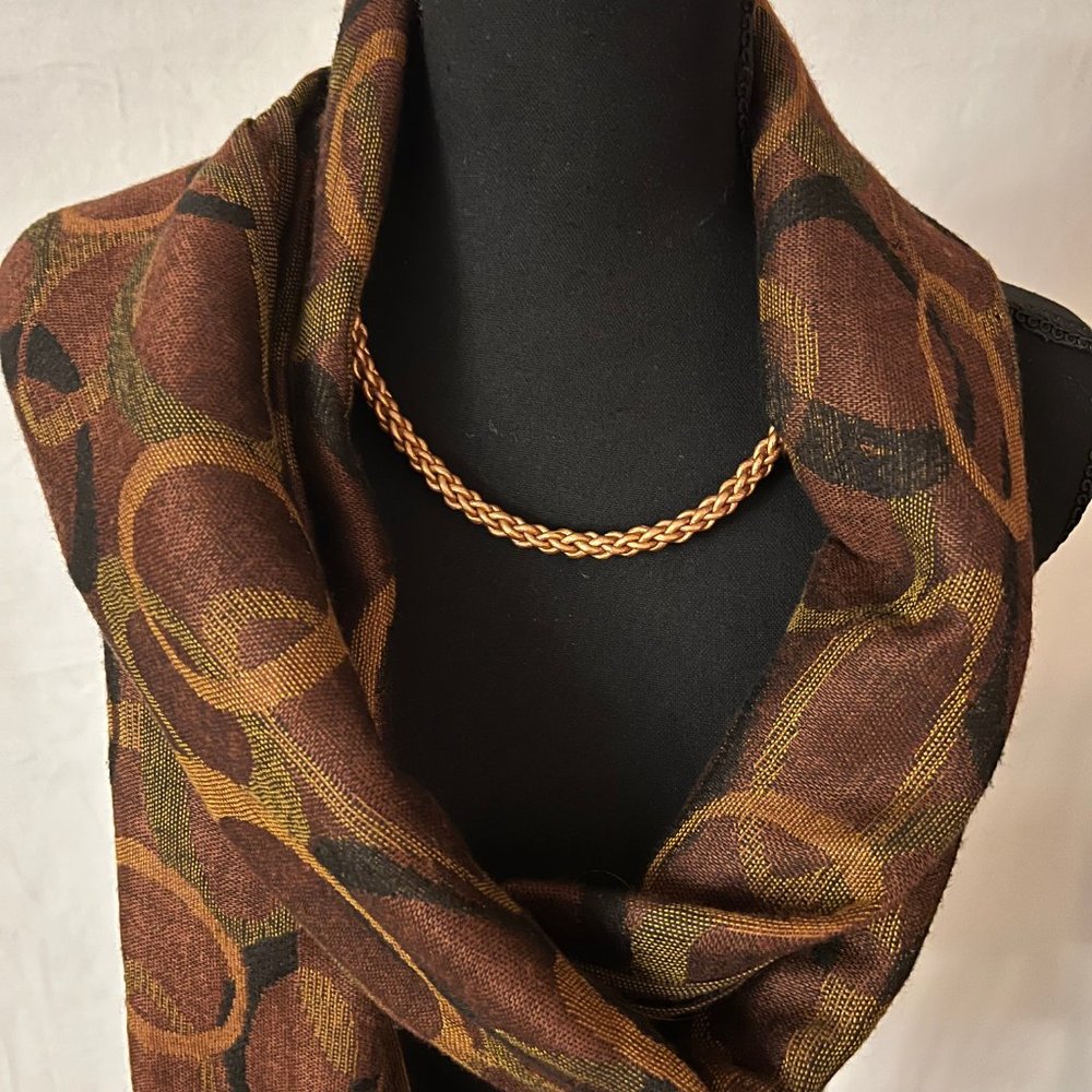Geometric Scarf - Picture 3 of 3